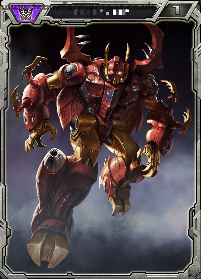 Transformers Legend Chop Shop from Mobage's mobile game card art