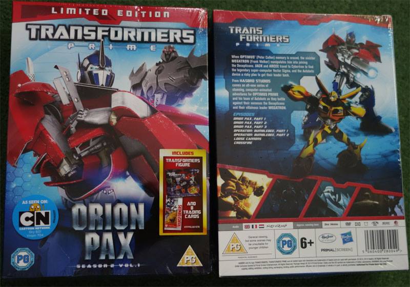 Transformers Prime DVD