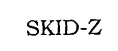 USPTO registation for SKID-Z