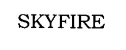 USPTO registation for SKYFIRE